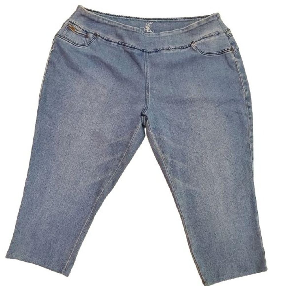 DG2 by Diane Gilman | Denim Capris Pants